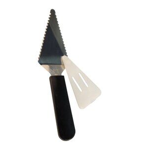 Pampered Chef Slice N Serve Serrated Stainless Steel Pie Server